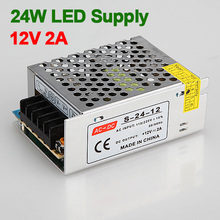 New Arrival For DC 12V 2A 24W Regulated Switching Power Supply Swich Driver Voltage Transformer for