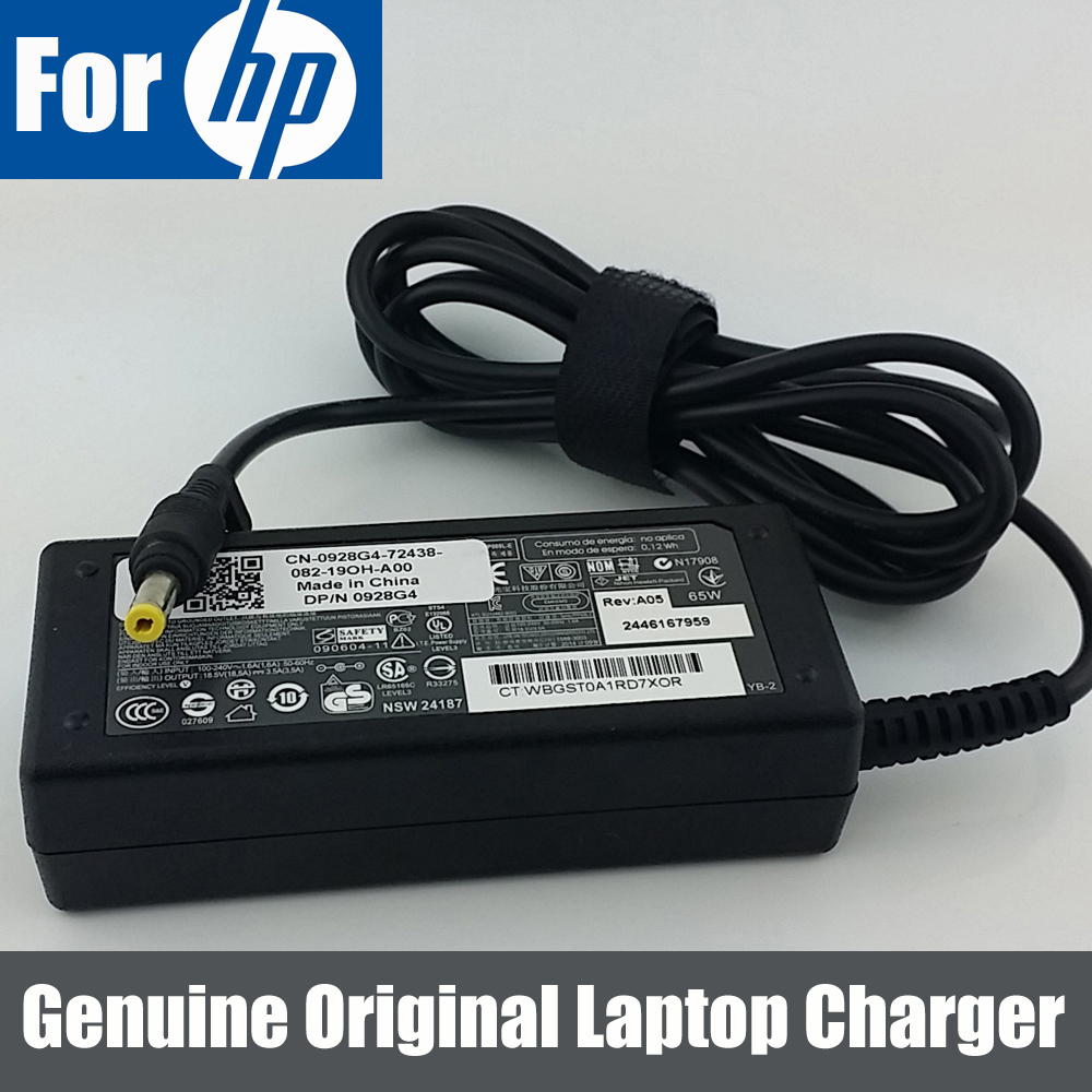 Genuine Original HP Pavilion 14 Ordinateur Portable Chargeur Adaptateur AC Power Supply Cord
