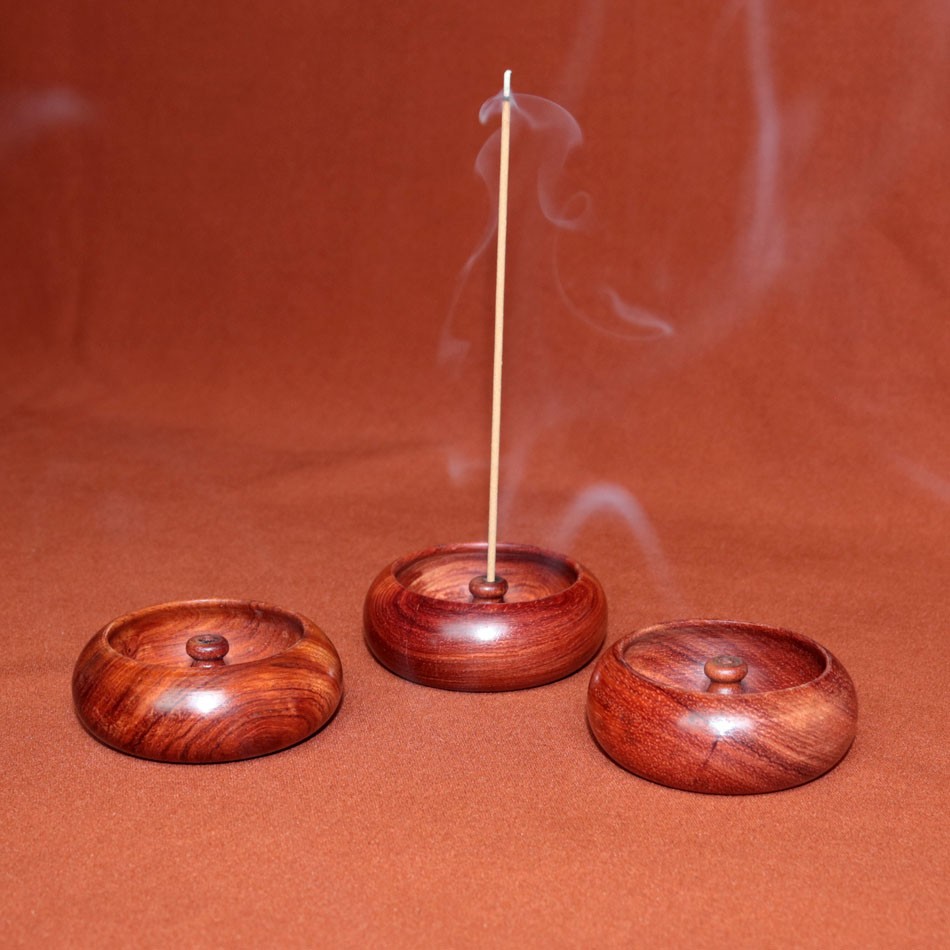 Superdeal Wholesale Wood Stick Incense Burner With Wooden Stand Burma