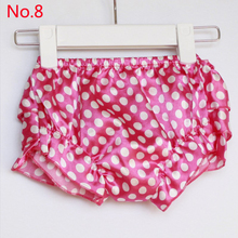 Newborn 0 3 Years Baby Kids Girls Boys Satin Ruffle PP Shorts Pants Children Leopard Bowknot