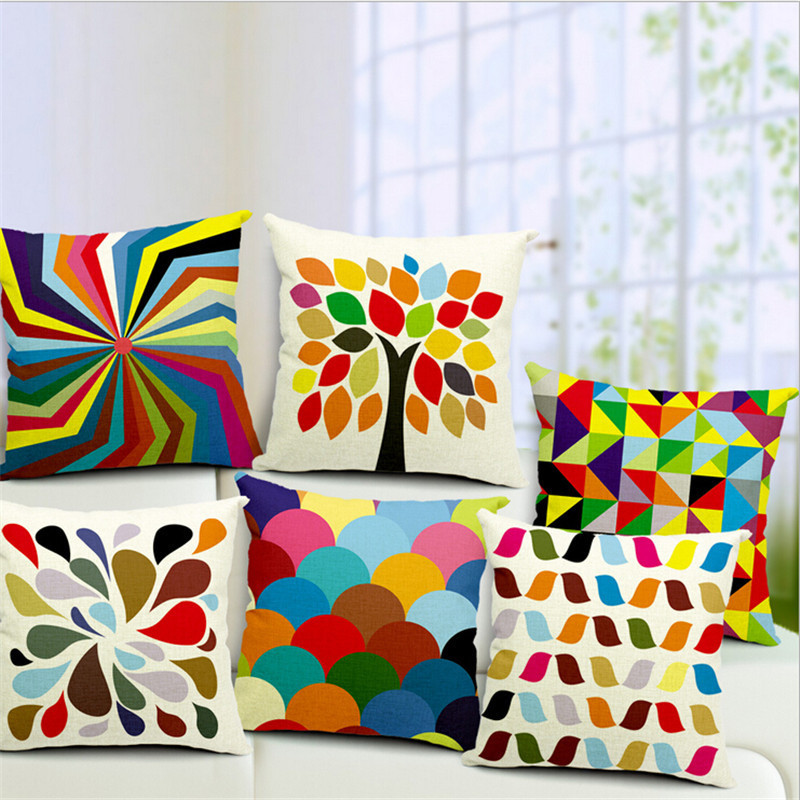 bright cushions