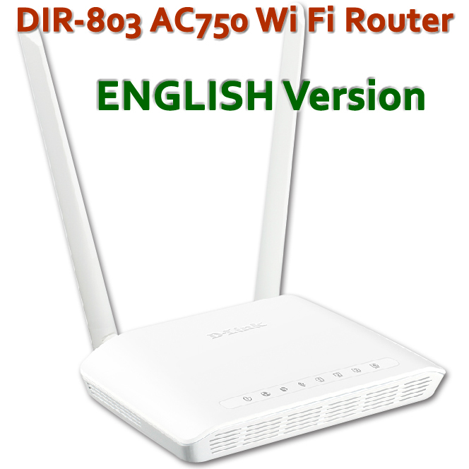 Dlink DIR-803 AC750  wi-fi 750  ( 300  2.4  / 433  5  )   N 802.11AC wi-fi 