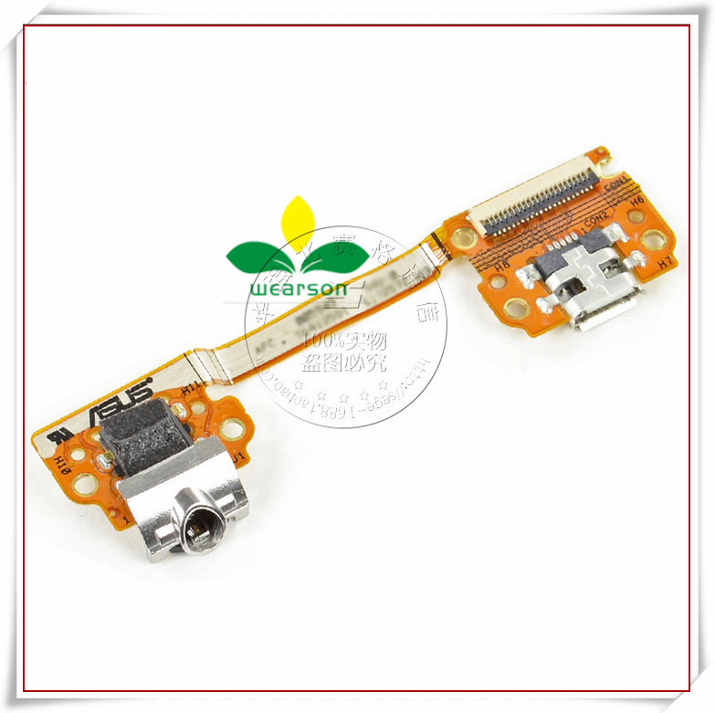100% Original USB Port Charger Board FPC Charging Flex Cable For Google Nexus7 free shipping