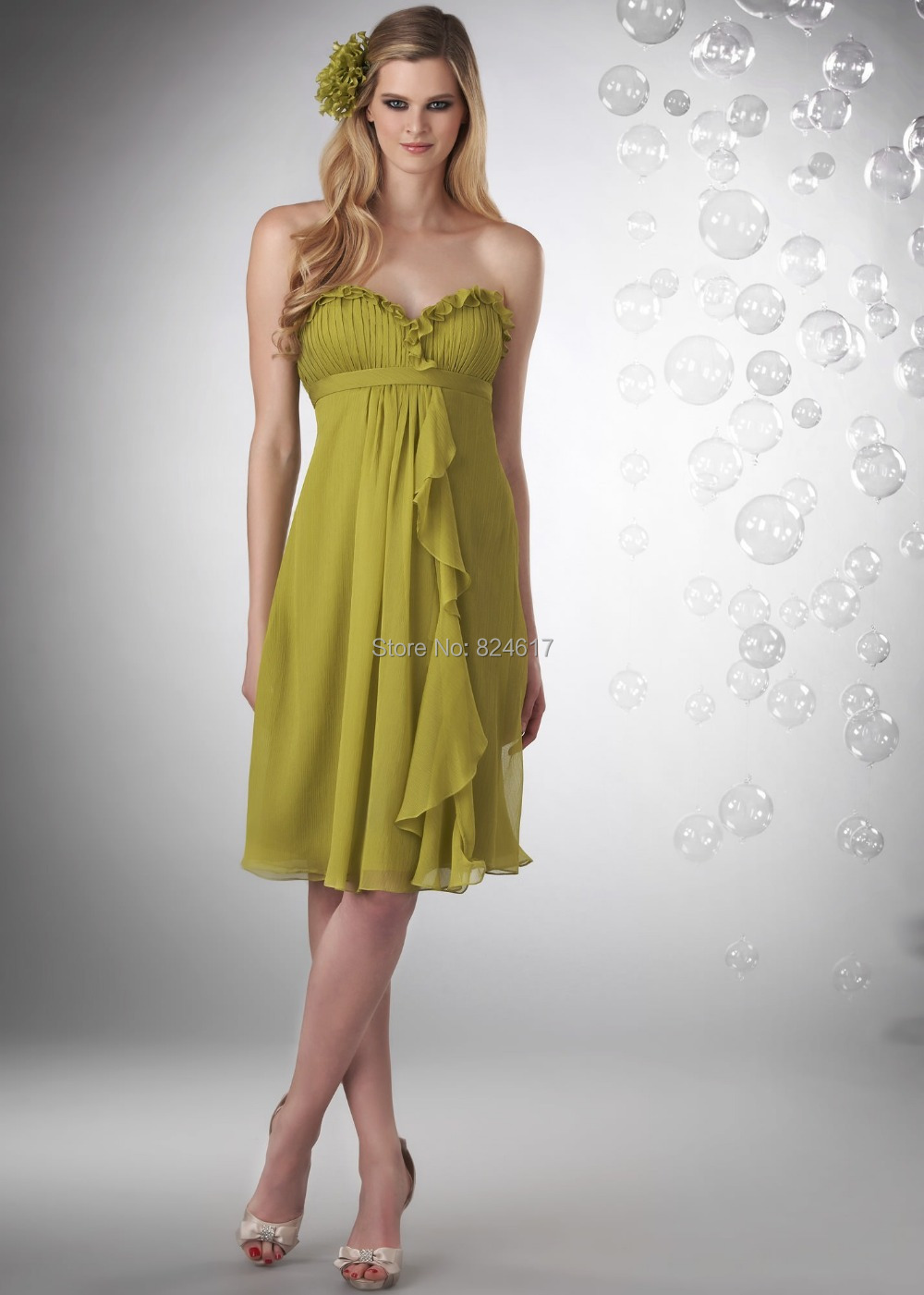 Olive brand cocktail dress