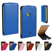 Crazy Horse Wallet Type PU Leather Case With Plastic Holder Vertical Flip Cover For Microsoft Nokia Lumia 625 N625H Phone Bag