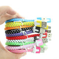 Hit 1 m 2m 3mnylon micro USB cable charger data synchronization for Android smartphones tablet USB