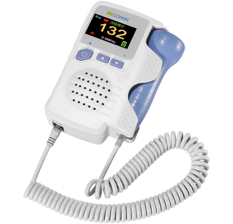 VCOMIN FD-200G+ Fetal Doppler LCD Screen Baby Heart Rate Detection Device