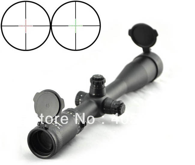 Free Shipping 4 16x44 Side Focus Mil dot Hunting Tactical Rifle scope Shockproof