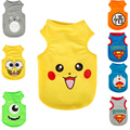 Pikachu Summer Cute Sport Cartoon Totoro Dog Vest Cartoon Small Animals Dog Vests Costume Chihuahua For