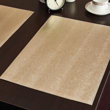 2Pcs Quality PVC Placemat Dining Table Mat Heat Insulation Pad Fashion Flower Pad Coasters Slip-Resistant Kitchen Accessories