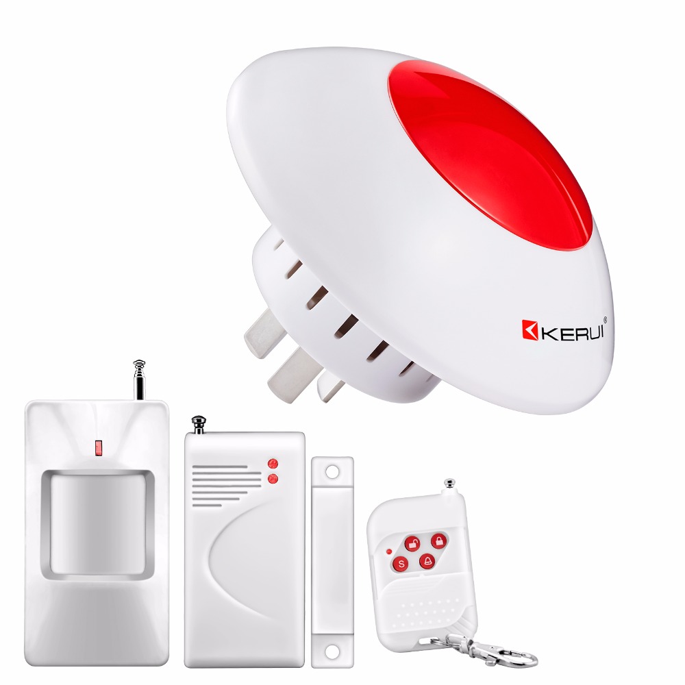 Buy KERUI Wireless Flash Indoor Siren Alarm Flash Horn