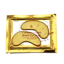 5pairs Gold Crystal collagen Eye Mask Anti Aging Eliminates Dark circles and Fine Lines Face Care