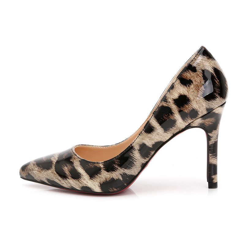 cheap leopard heels