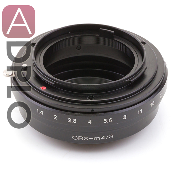 Pixco lens Adapter Suit for Contarex CRX Mount Lens to Micro4/3 M4/3 GM1 Camera GX7 GF6 GH3 E-PL6 E-P5 E-PL5 Focus infinity