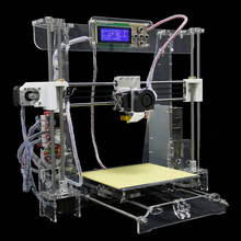 Hot Sell 220 220 240 Acrylic Frame Reprap Prusa I3 DIY 3D Printer Hight 3 D