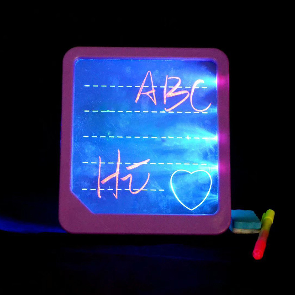 glow art neon drawing board