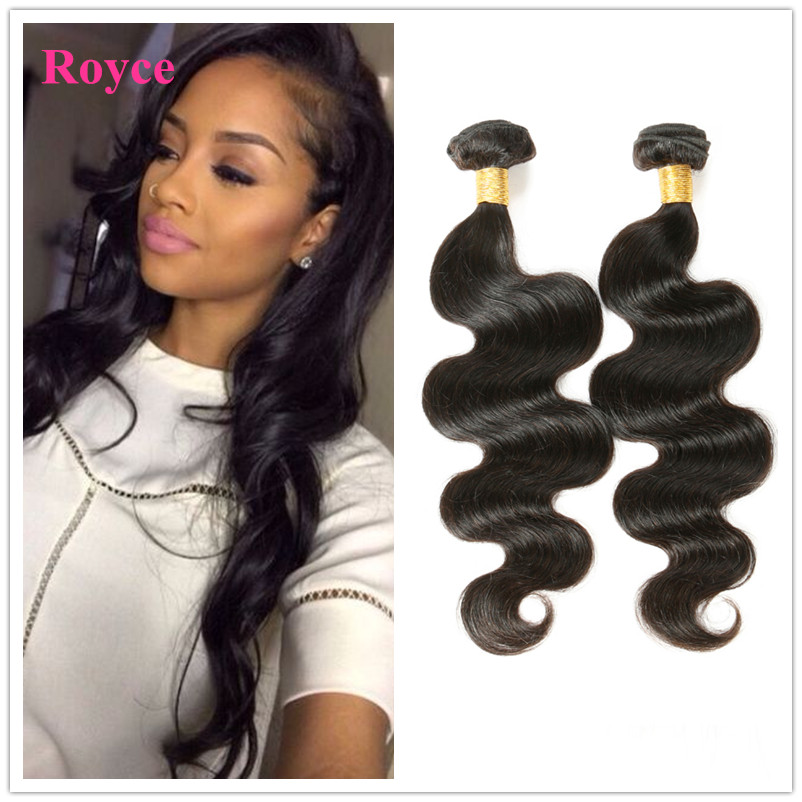 Grade 6A Unprocessed Virgin Hair Malaysian Body Wave 4 Bundles Human Hair Weave Natural Color Dyeable Cheap Remy Queen Hair