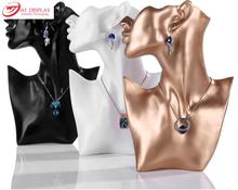 2015 New Fashion Jewelry Dislay Portrait Necklace Earring Display Bust Resin Necklace Showing Stand Earring Holer Organizer