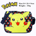 Colorful Pocket Monster Pokemon polyester shoulder bag printed w Pikachu Poke Ball Type F