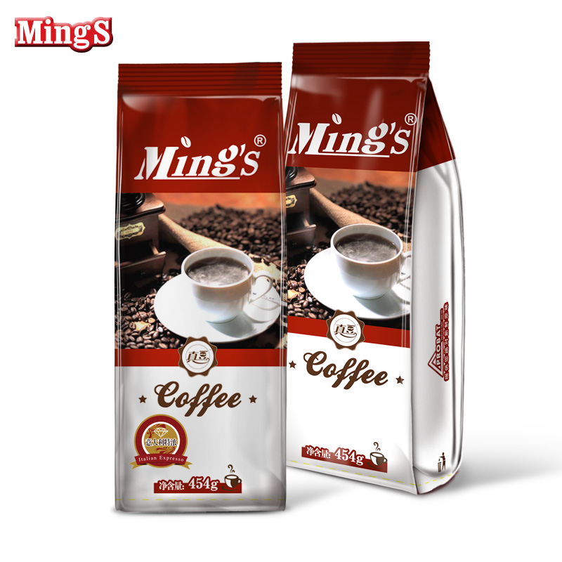 Free shipping 454g Mings coffee espresso coffee beans coffee powder green slimming coffee beans new 2014
