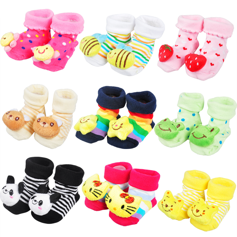 Kids Baby Unisex Newborn Animal Cartoon Socks Cotton Shoes Booties Boots 0 10 Months
