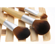 8PCS set Pro Cosmetic Brush set 8 pcs Bamboo Handle Makeup Brushes Kit toiletries facial make