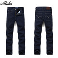 2016 Autumn Winter Mens Brand Fashion Korean Style Thick Warm Jeans Skinny Jean Men Denim Pants