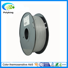 3D Printer thermosensitive Filament 1.75mm 3mm Color Changing Thermochromic grey to white for MakerBot/RepRap/UP/Mendel