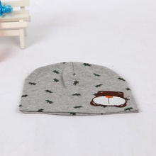Cute Newborn Baby Kid Boys Girls Photo Props Beanie Animal Print Skull Elastic Hat Gorro Cap