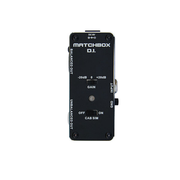 New AROMA AMX-3 MATCHBOX D.I. Transfer Guitar or Bass Signal Directly to Audio System Mini Analogue Effect True Bypass