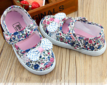 Hot Promotion free shipping girl Canvas Shoes kids Cute Leisure Sports Shoes Sneakers Board Shoe Rubber