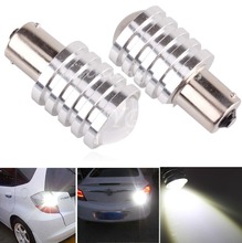 New Styling 1156 BA15s P21W Cree Q5 5W LED Turn Signal Light Lamp Bulb White Car Reverse Replacement Free Shipping