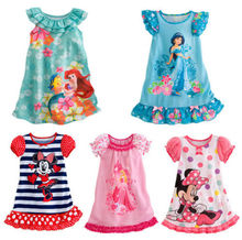 Free Shipping Kids Girls Baby Toddler Clothes Princess Party Costume Dress