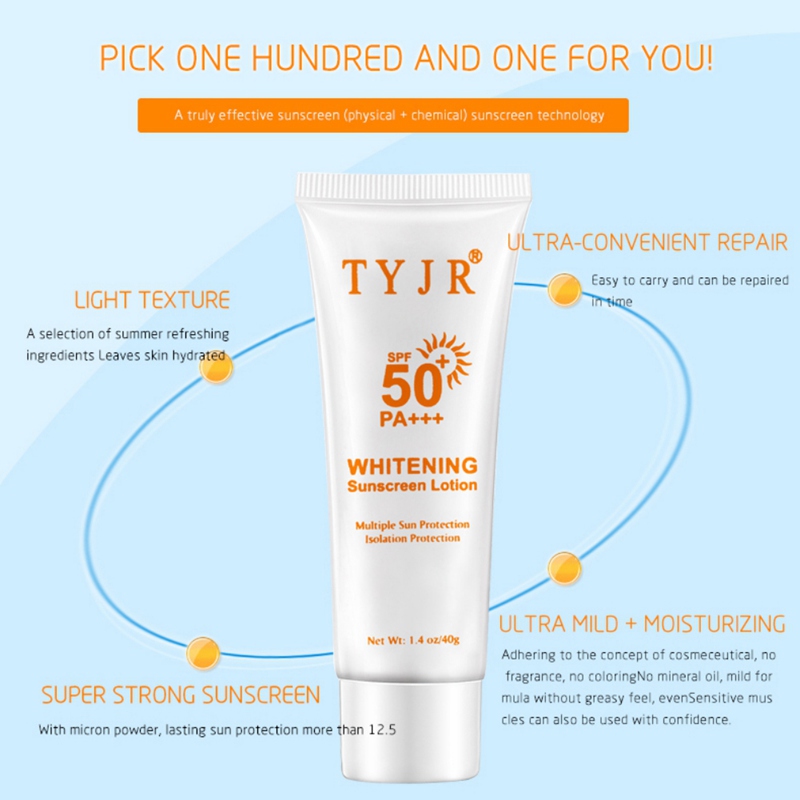 SPF 50 Facial Body Sunscreen Whitening Anti Aging Sun Cream Sunblock