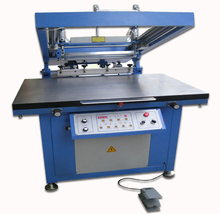 High precision oblique arm flat silk screen printer/ glass silk screen printer