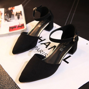 Aliexpress.com : Buy 2015 classic women square heel pumps fashion ...