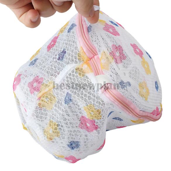 Women Hosiery Bra Washing Lingerie Wash Protecting Mesh Bag Aid Laundry Saver