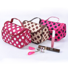 Cosmetic Bag Dumplings Bag Ladies Sateen Bag