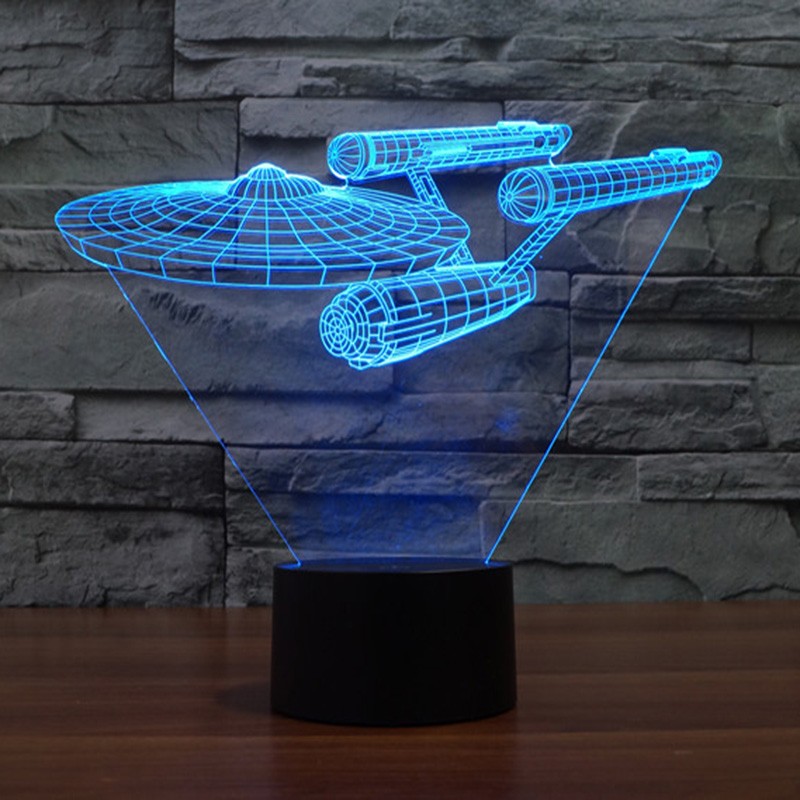 Blue night light