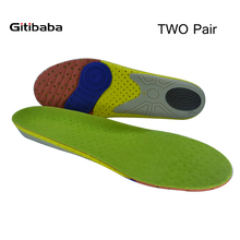 Brand TWO Pair Women/Men Sport Insole l Massaging Insole Arch Support Orthopedic Plantar Fasciitis Running Insole