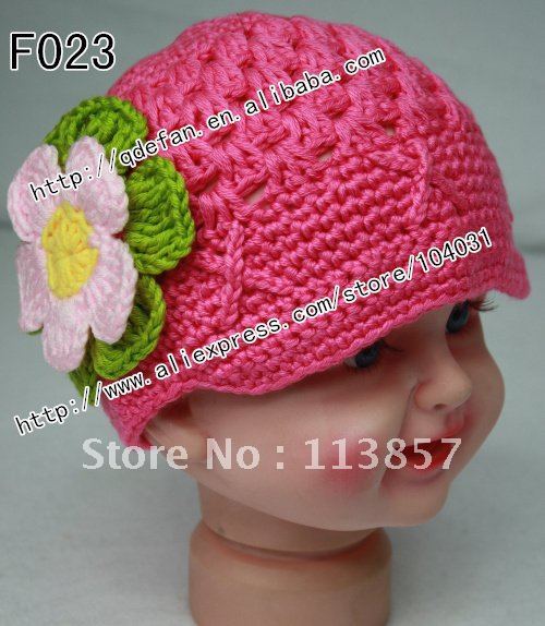 Free shipping (20/lot )100% cotton Crochet Hat Pattern ...