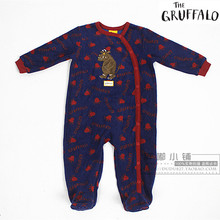 free shipping gruffalo TU Child fleece sleepware Baby OnePiece kids Romper boys jumpsuits Blanket Sleepers