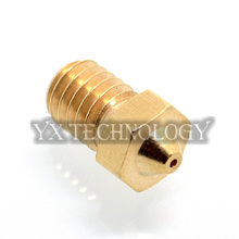 3d printer head 1.75*0.35mm copper nozzle print head with numbers for DIY upgrades e3d v6 (2pcs)