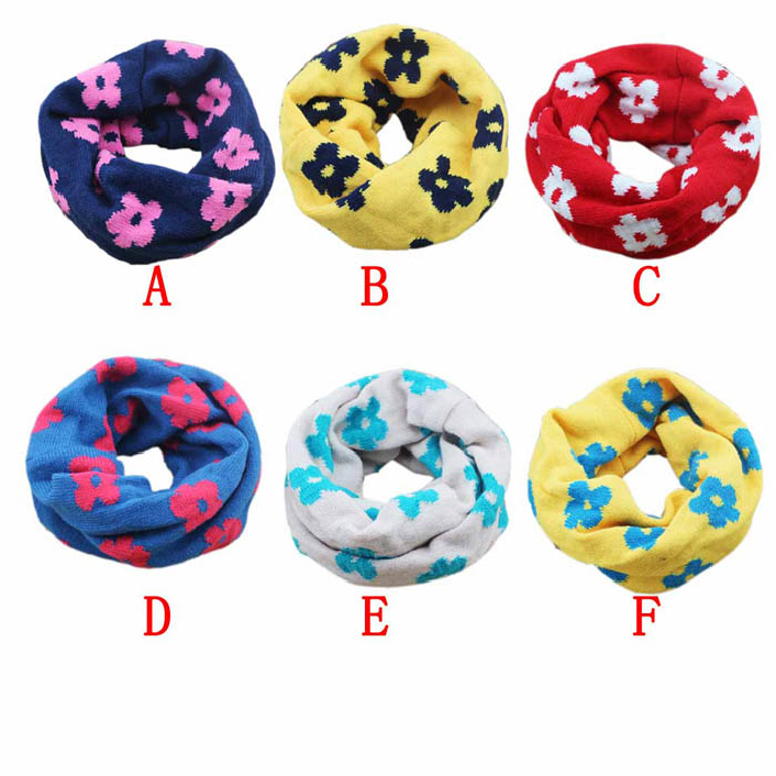 Attractive Baby Than The New Plum Blossom Children Scarf Printing Lovely Warm Children s Collar