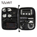 TOURIT New Electronic Accessories Travel Bag Nylon Mens Travel Organizer For Date Line SD Card USB