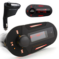 Universal Car MP3 Player FM transmitter 3 5mm Stereo Headphone Jack Support External USB Source SD