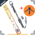 Yunteng YT 1288 Monopod Tripod Extendable Cellphone Handheld with Shutter Clip Mount for GoPro 1 2