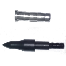 10pc Carbon Arrow Threaded Target Arrows Field Points Arrowhead Broadhead 6mm Aluminium Arrow Insert For Archery