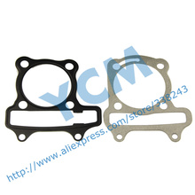 Cylinder Gasket Set Cushion Pad GY6 60cc 44mm Diamter Scooter Engine Spare Parts Moped Wholesale QGD-GY60 (3 sets)