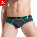 3pcs Sexy Men Briefs Underwear Brand Low Waist Designed Mens Brief Man Shorts Gay Penis Pouch